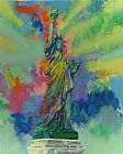 Leroy Neiman Famous Paintings - Lady Liberty